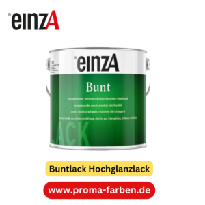 einzA Bunt Hochglanzlack 2.5l weiß