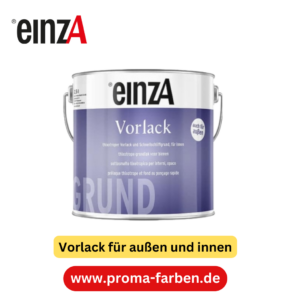 einzA Vorlack für außen und innen 750ml