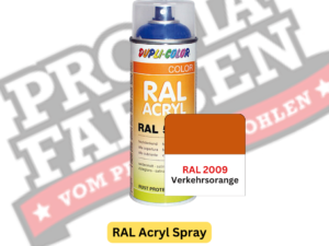 Dupli-Color RAL Acryl Spray RAL 2009 Verkehrsorange online bestellen bei ProMa Farben