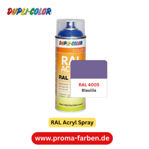 Dupli-Color RAL Acryl Spray RAL 4005 Blaulila