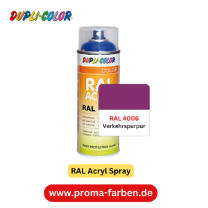 Dupli-Color RAL Acryl Spray RAL 4006 Verkehrspurpur