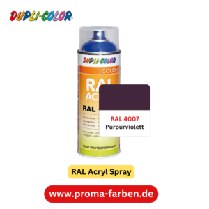 Dupli-Color RAL Acryl Spray RAL 4007 Purpurviolett