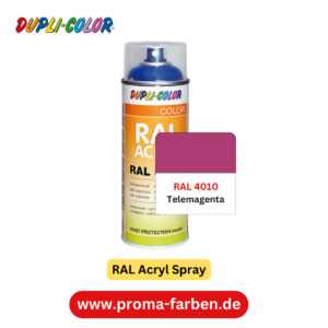 Dupli-Color RAL Acryl Spray RAL 4010 Telemagenta