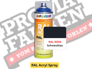 Dupli-Color RAL Acryl Spray RAL 5004 Schwarzblau online bestellen bei ProMa Farben