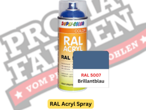 Dupli-Color RAL Acryl Spray RAL 5007 Brillantblau online bestellen bei ProMa Farben