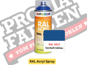 Dupli-Color RAL Acryl Spray RAL 5017 Verkehrsblau online bestellen bei ProMa Farben