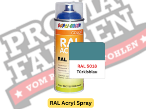 Dupli-Color RAL Acryl Spray RAL 5018 Türkisblau online bestellen bei ProMa Farben