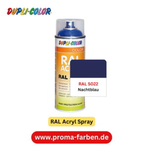 Dupli-Color RAL Acryl Spray RAL 5022 Nachtblau