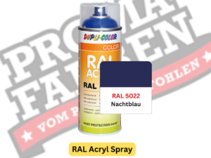 Dupli-Color RAL Acryl Spray RAL 5022 Nachtblau online bestellen bei ProMa Farben