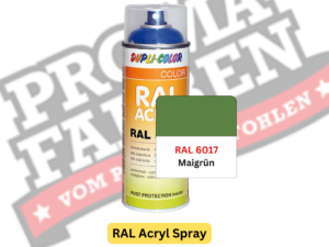Dupli-Color RAL Acryl Spray RAL 6017 Maigrün online bestellen bei ProMa Farben