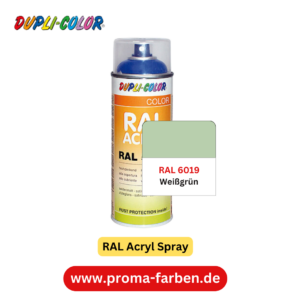 Dupli-Color RAL Acryl Spray RAL 6019 Weißgrün