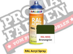 Dupli-Color RAL Acryl Spray RAL 6031 Bronzegrün online bestellen bei ProMa Farben