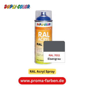 Dupli-Color RAL Acryl Spray RAL 7011 Eisengrau glänzend