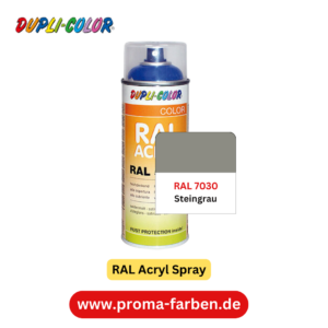 Dupli-Color RAL Acryl Spray RAL 7030 Steingrau