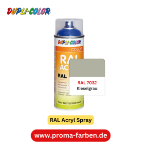 Dupli-Color RAL Acryl Spray RAL 7032 Kieselgrau
