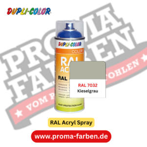 Dupli-Color RAL Acryl Spray RAL 7032 Kieselgrau online bestellen bei ProMa Farben