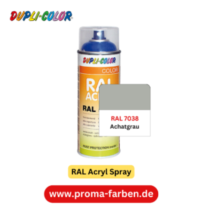 Dupli-Color RAL Acryl Spray RAL 7038 Achatgrau