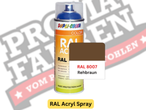 Dupli-Color RAL Acryl Spray RAL 8007 Rehbraun online bestellen bei ProMa Farben