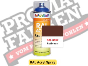 Dupli-Color RAL Acryl Spray RAL 8012 Rotbraun online bestellen bei ProMa Farben