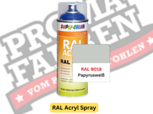 Dupli-Color RAL Acryl Spray RAL 9018 Papyrusweiß online bestellen bei ProMa Farben