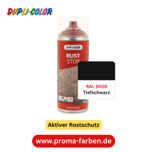 Dupli Color Rust Stop RAL 9005 Tiefschwarz