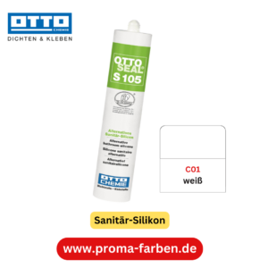 OTTOSEAL Silikon S105 Standard C01 weiß