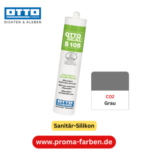 OTTOSEAL Silikon S105 Standard C02 grau