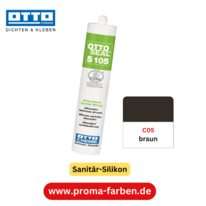 OTTOSEAL Silikon S105 Standard C04 schwarz