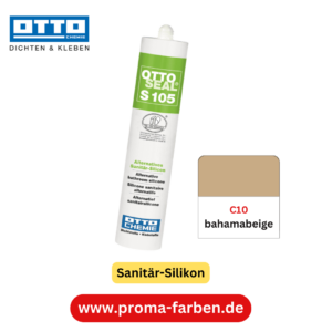 OTTOSEAL Silikon S105 Standard C10 bahamabeige