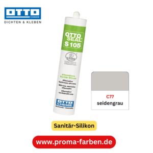 OTTOSEAL Silikon S105 Standard C77 seidengrau
