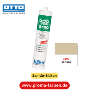 OTTOSEAL Silikon S100 farbig C103 sahara
