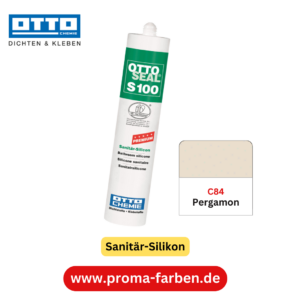 OTTOSEAL Silikon S100 farbig C84 Pergamon