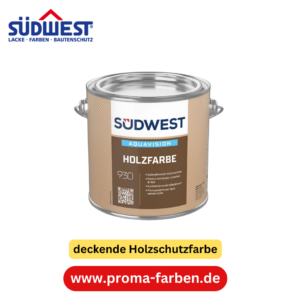 Südwest AquaVision Holzfarbe 2.5l weiß