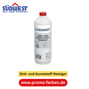 Südwest Zink und Kunststoffreiniger 1l