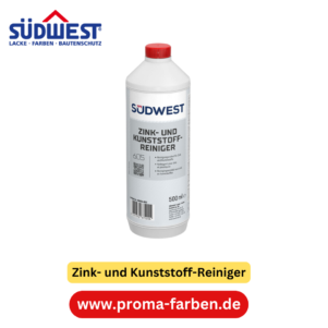 Südwest Zink und Kunststoffreiniger 500ml – Bild 2