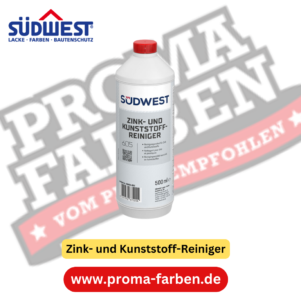 Südwest Zink und Kunststoffreiniger 500ml online bestellen bei ProMa Farben