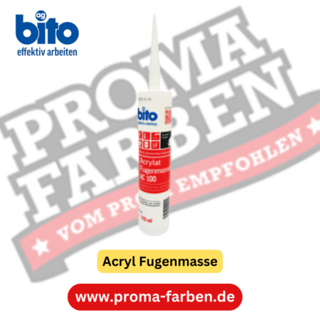 bito Acryl Fugenmasse weiß AC 100 online bestellen bei ProMa Farben
