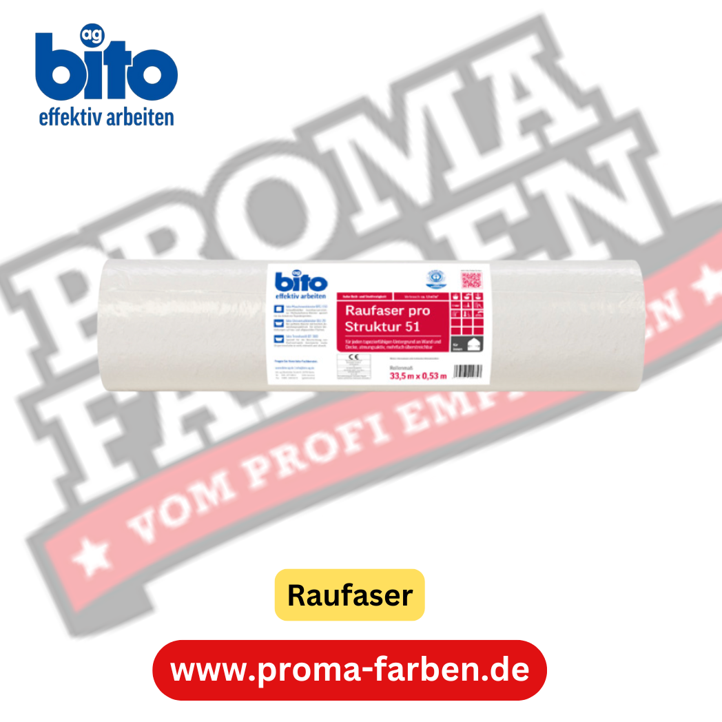 bito Raufaser pro Struktur 51 grob bito Raufaser pro Struktur 51 grob