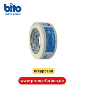 bito Tac Kreppband 30mm x 50m TA 106 (3 Rollen)