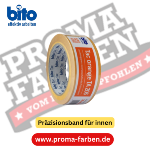 bito Tac orange 50mm x 50m TA 206 bito Baufolie 50 x 4m FO 609 online bestellen bei ProMa Farben