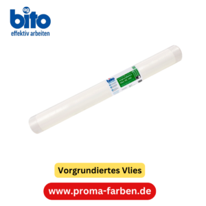 bito Vorgrundiertes VG 140 Vlies 25 x 1m