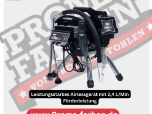 bitool AirMaxx 2.4 Airless-Spritzgerät Leistungsstarkes Airlessgerät mit 2,4 L/Min Förderleistung jetzt neu bei bito!