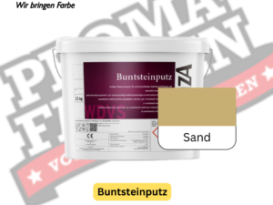 einzA Buntsteinputz Sand online bestellen bei ProMa Farben