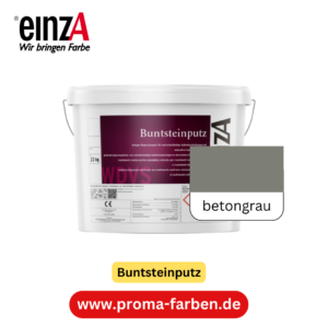 einzA Buntsteinputz betongrau  23KG