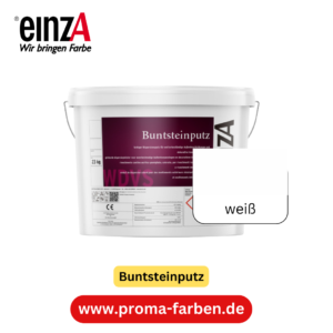 einzA Buntsteinputz weiß 23 KG