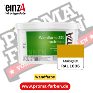 einzA Wandfarbe 333 RAL 1006 Maisgelb online bestellen bei ProMa Farben