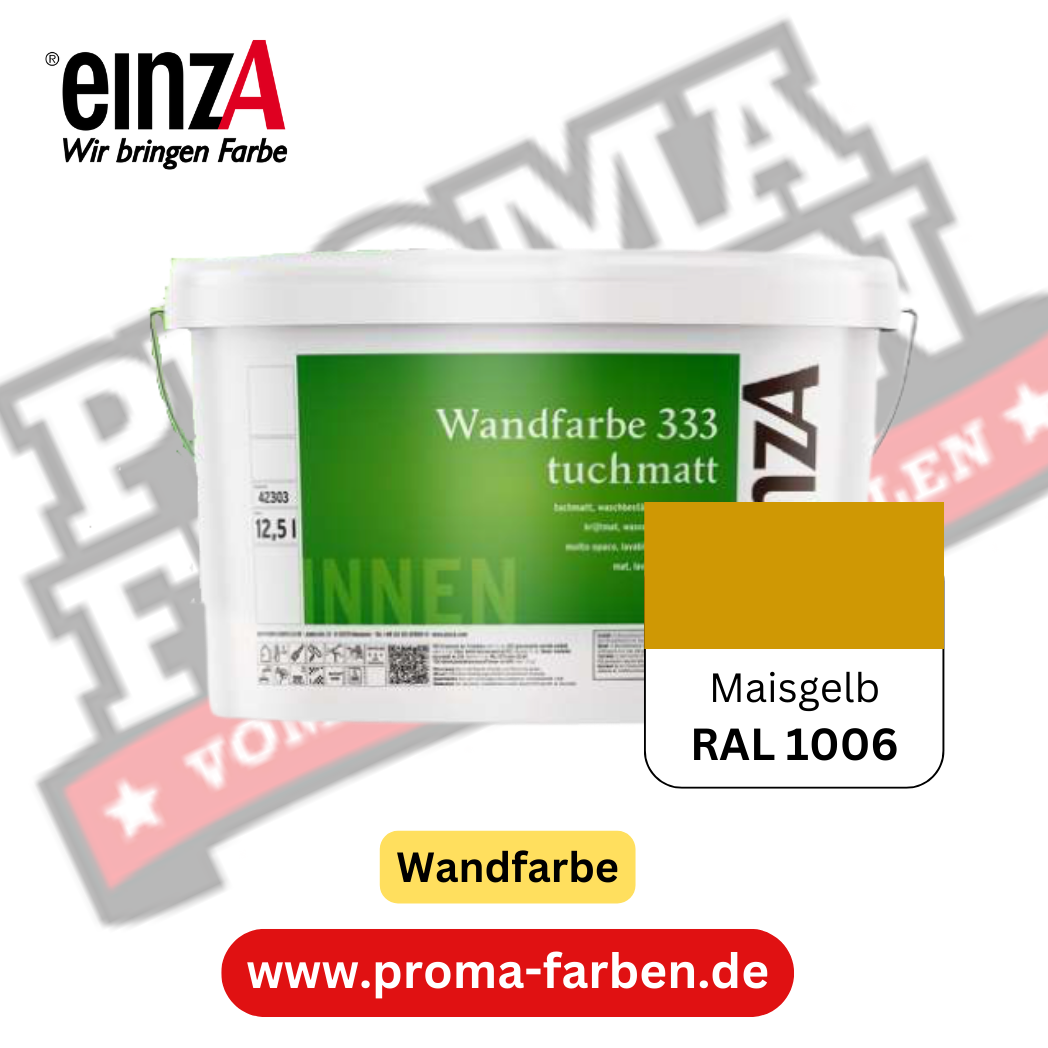 einzA Wandfarbe 333 RAL 1006 Maisgelb einzA Wandfarbe 333 RAL 1006 Maisgelb
