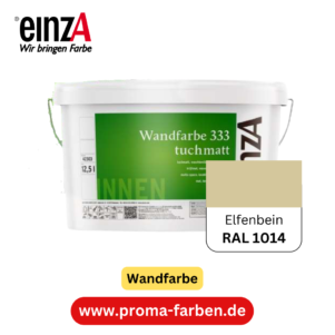 einzA Wandfarbe 333 RAL 1014 Elfenbein – Bild 4