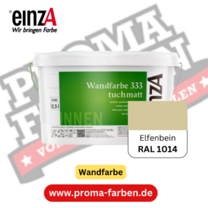 einzA Wandfarbe 333 RAL 1014 Elfenbein online bestellen bei ProMa Farben