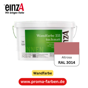 einzA Wandfarbe 333 RAL 3014 Altrosa 2 Liter